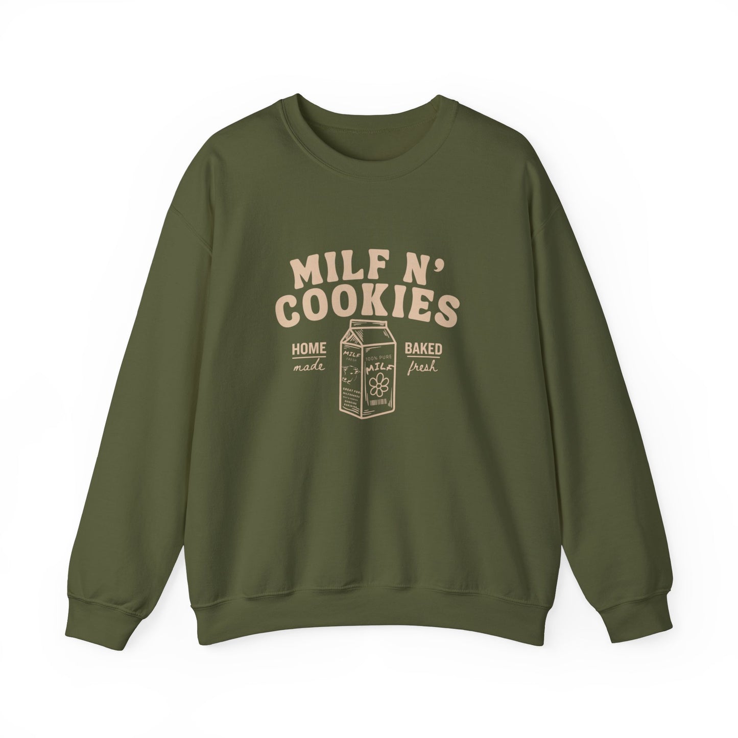 Milf N’ Cookies Crewneck Sweatshirt