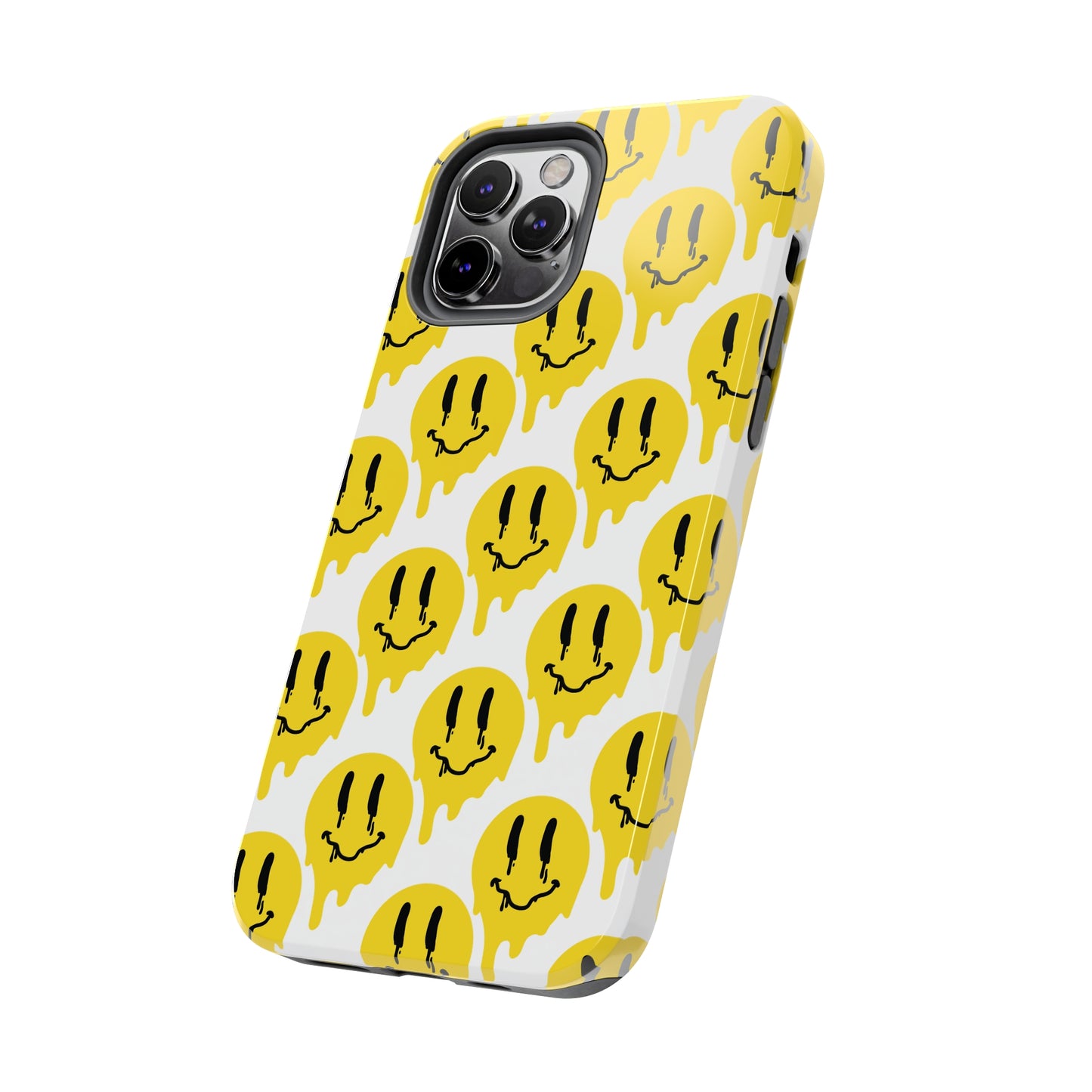 Melting Smiley Faces iPhone Phone Case