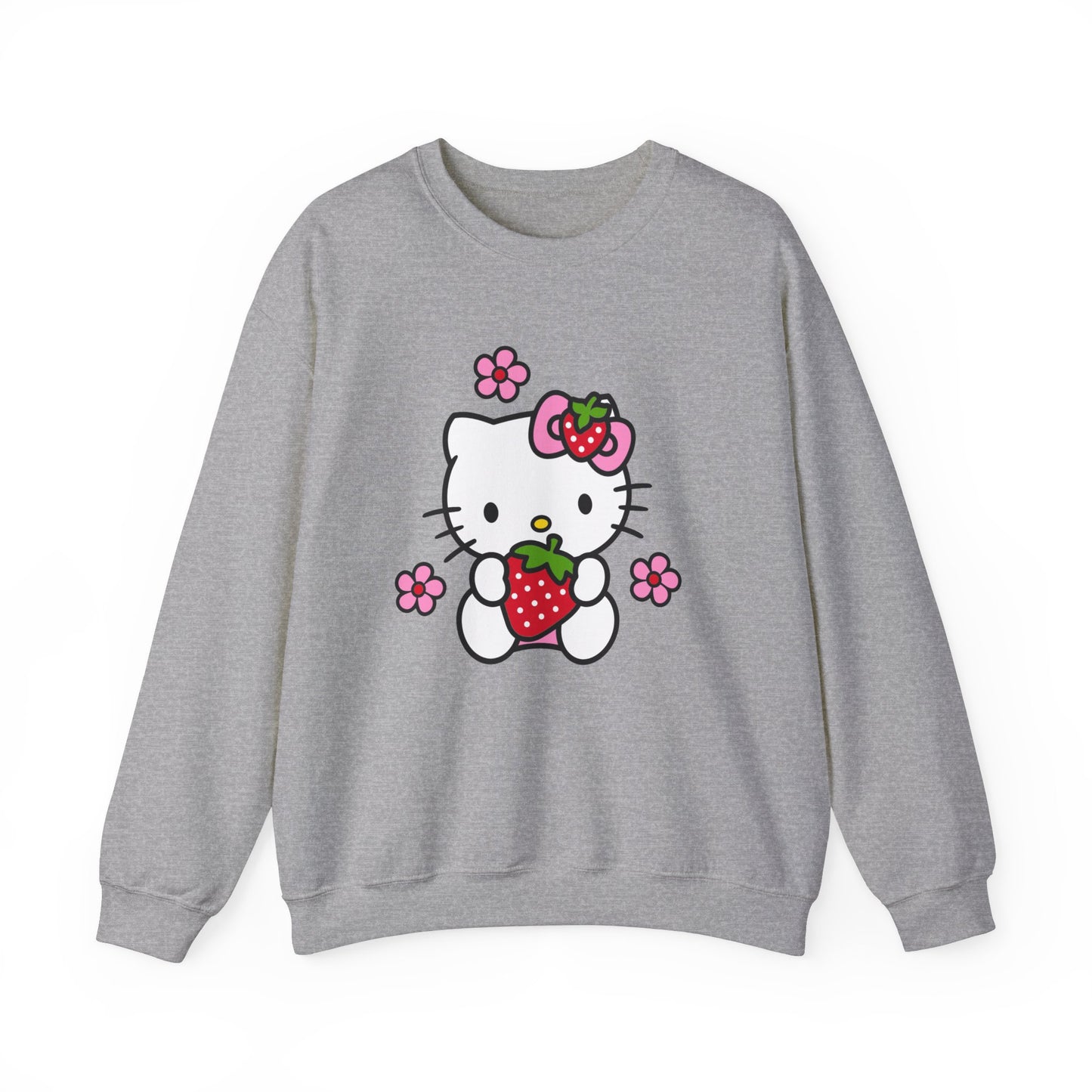 Kawaii Kitty Crewneck Sweatshirt