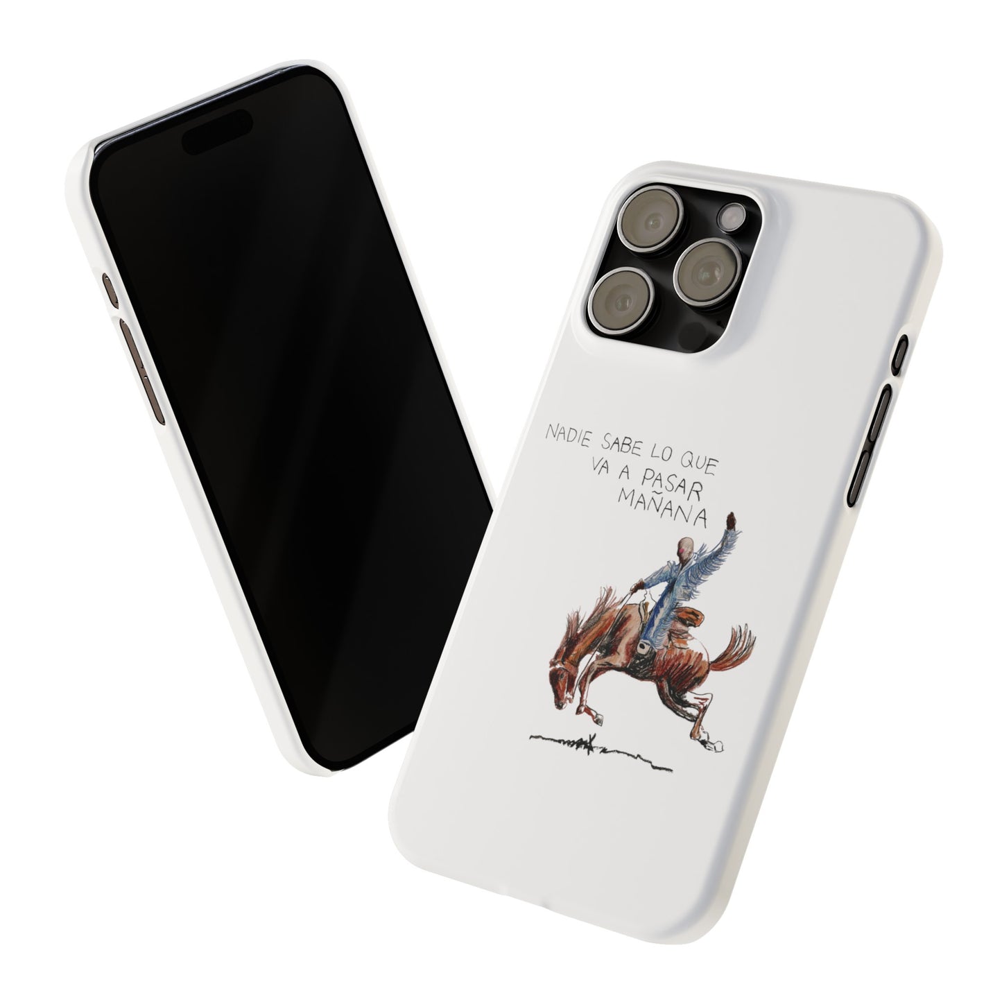 Nadine Sabe Lo Que Va A Pasar Mañana- Bad Bunny iPhone Phone Case