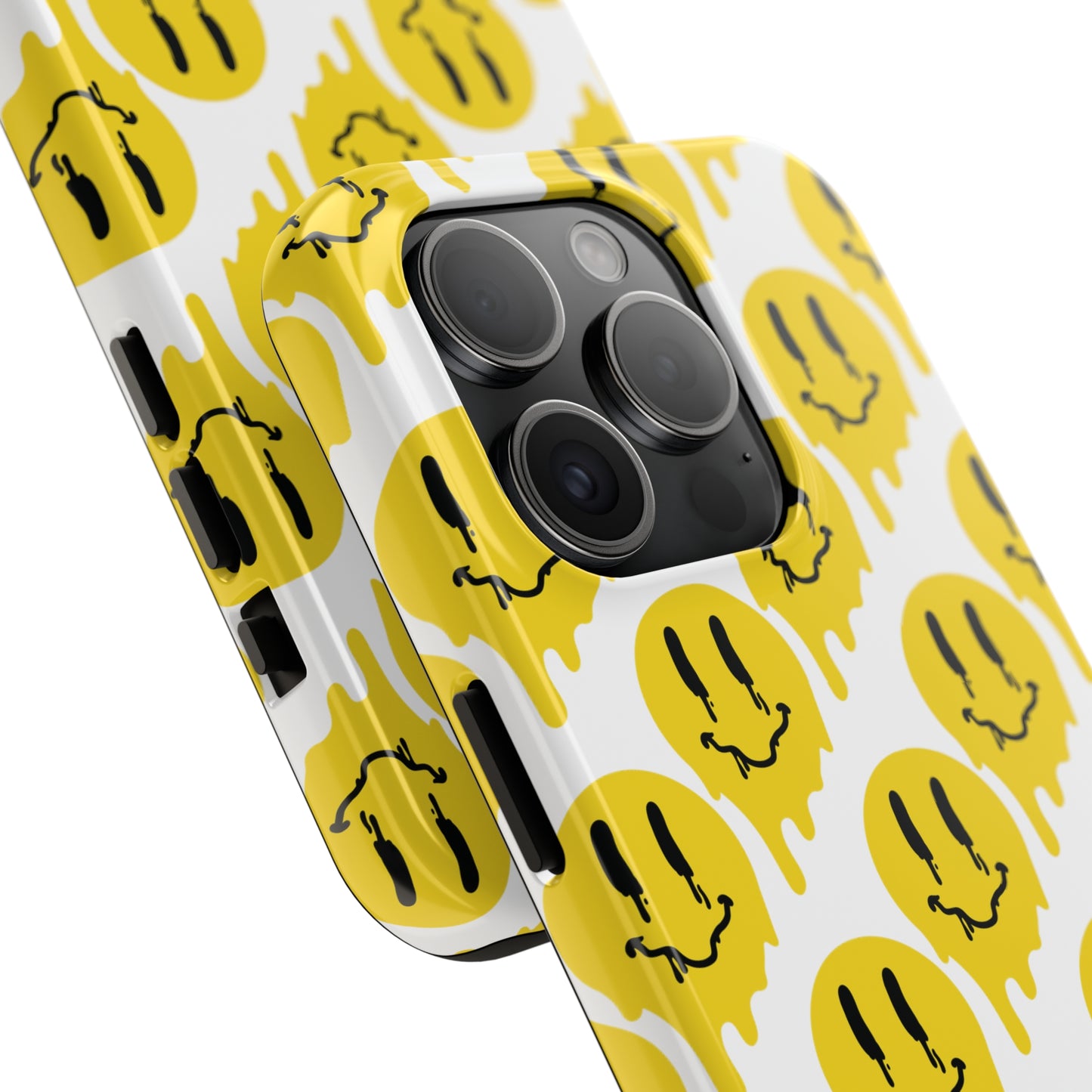 Melting Smiley Faces iPhone Phone Case