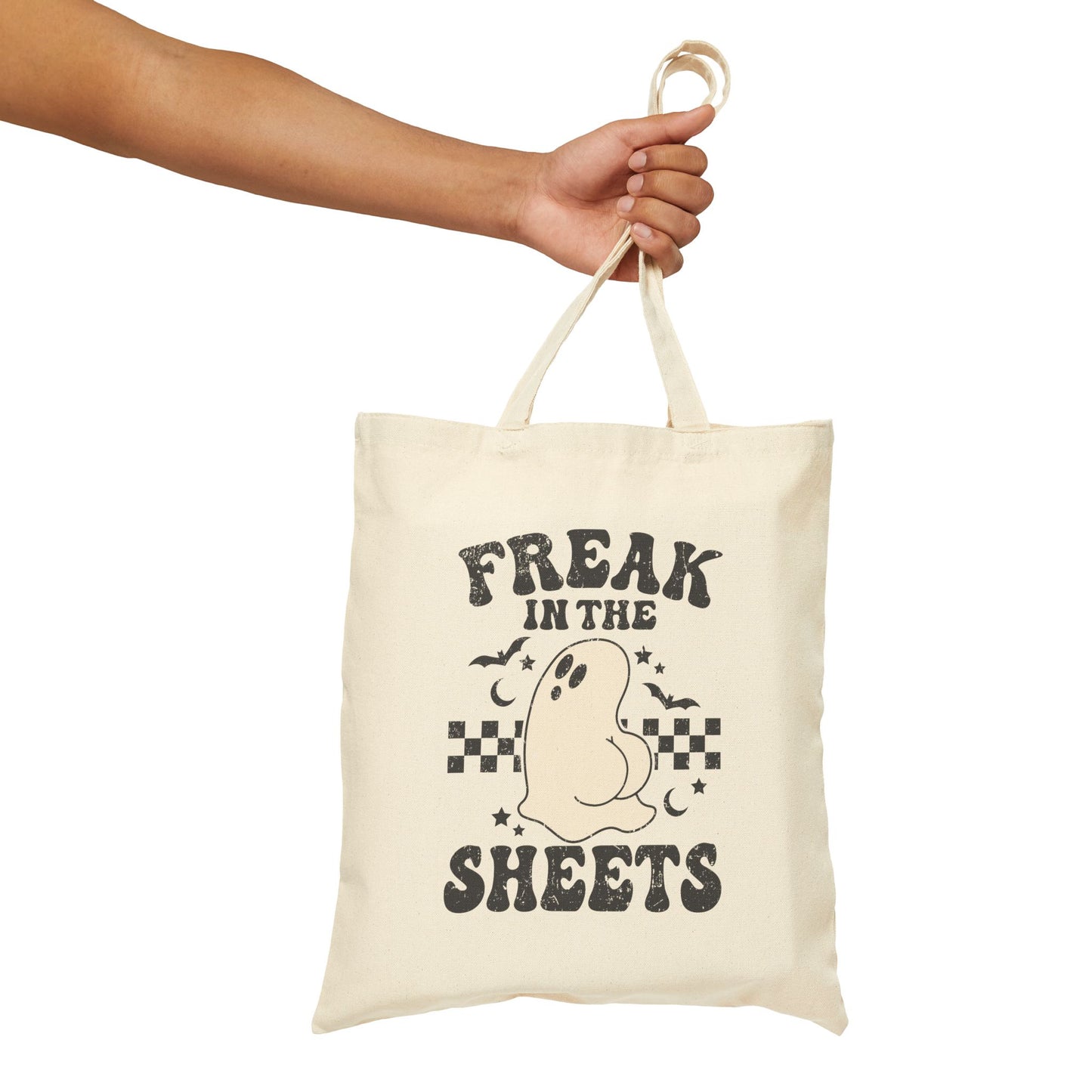 Freak In The Sheets Tote Bag