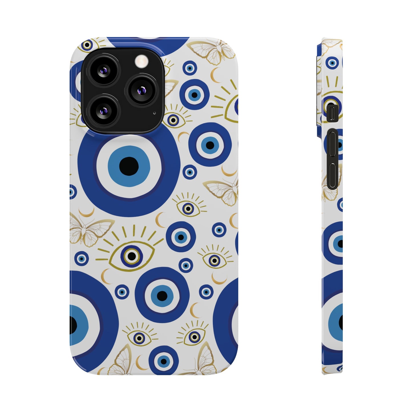 Evil Eye Butterfly iPhone Phone Case