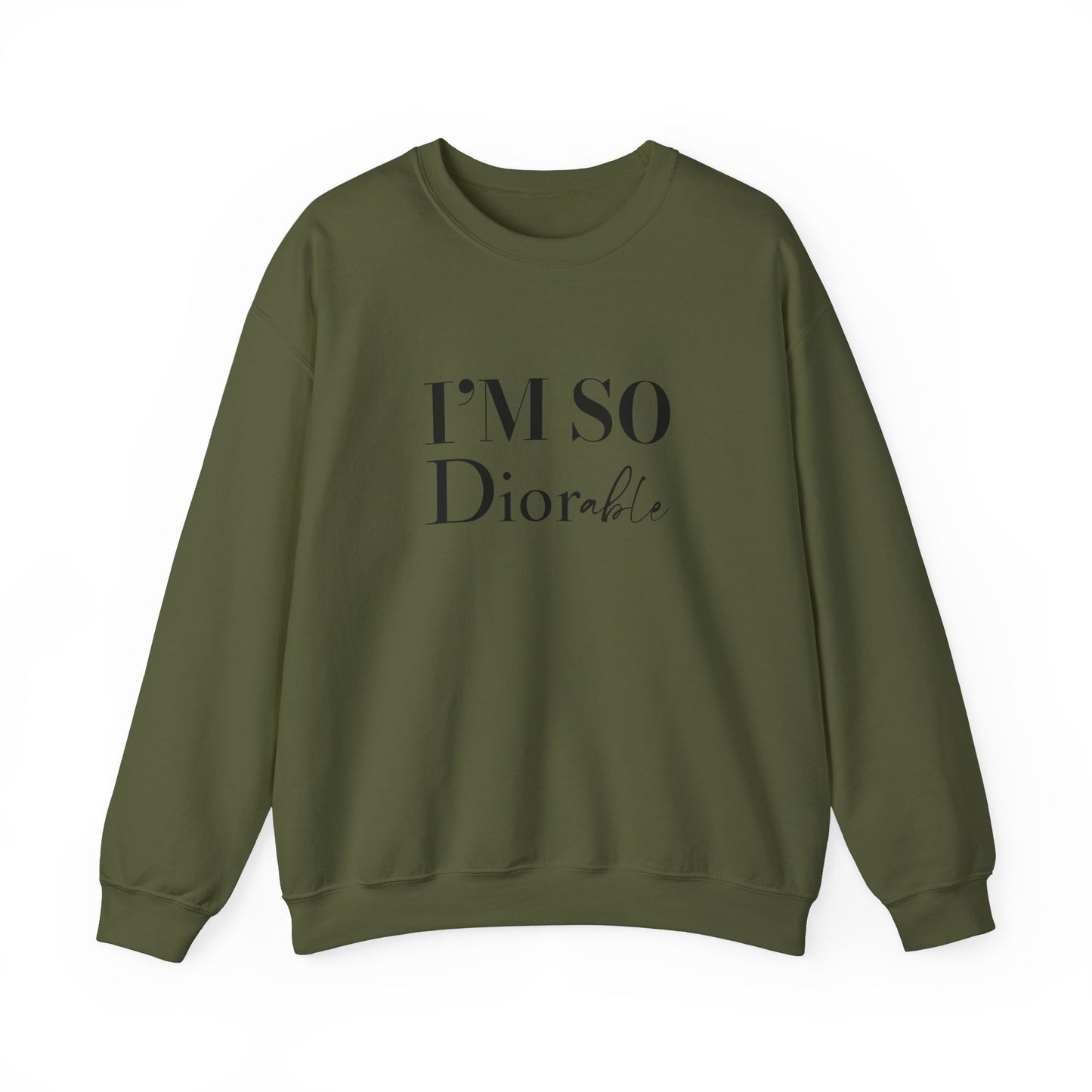 I’m So Diorable Crewneck Sweatshirt