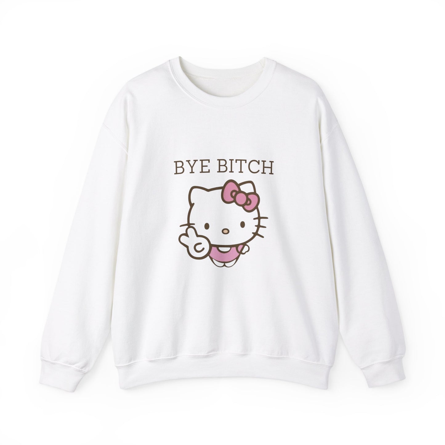 Bye Bitch Kitty Crewneck Sweatshirt