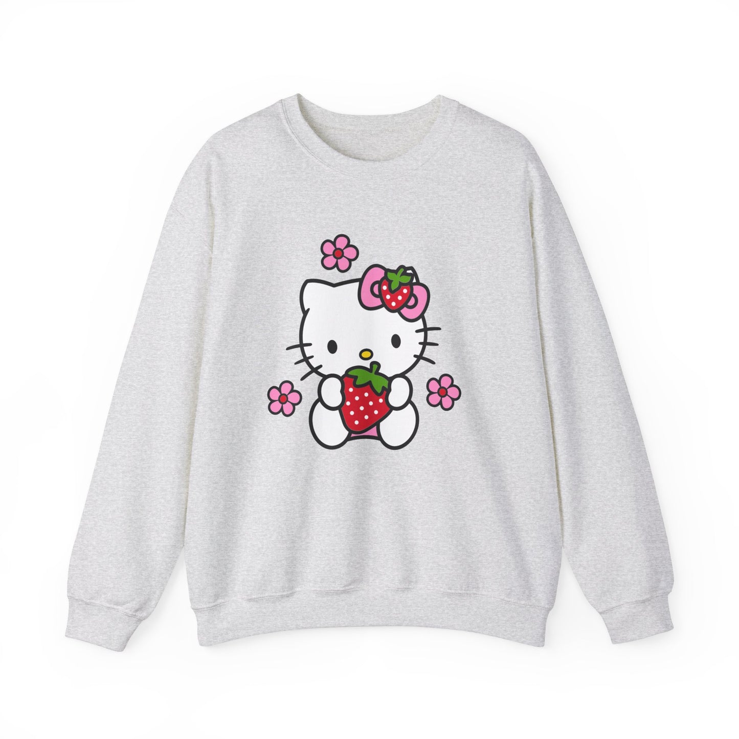 Kawaii Kitty Crewneck Sweatshirt