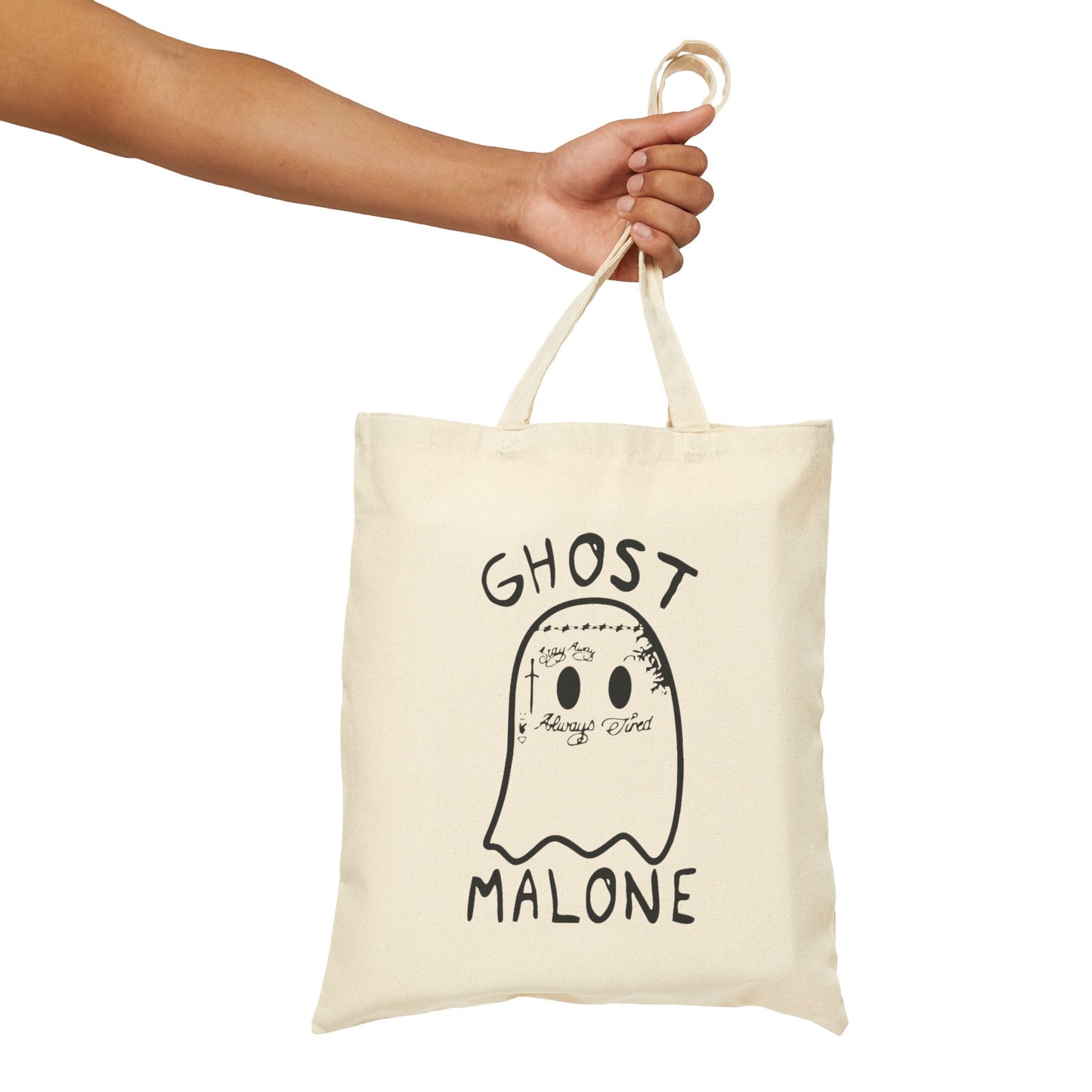 Ghost Malone Tote Bag