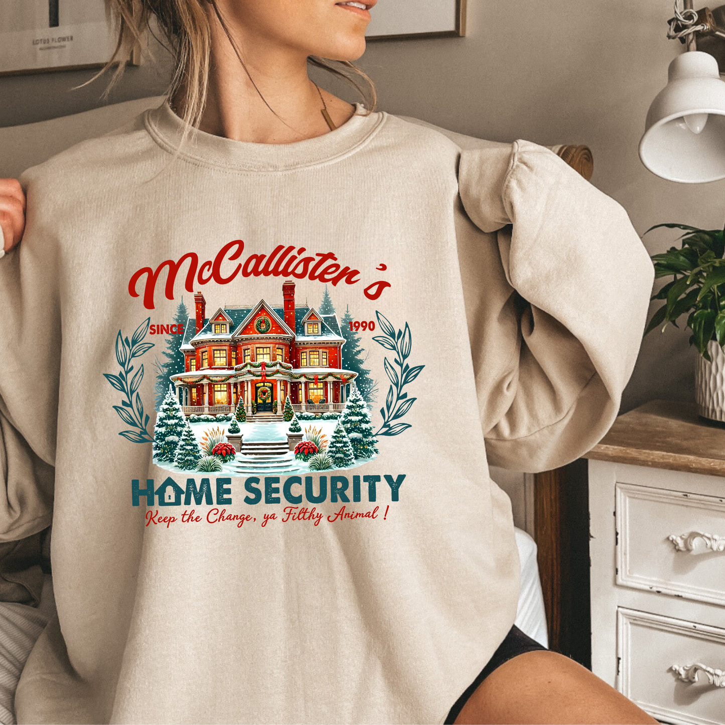 McCallister’s Home Security Christmas Sweatshirt